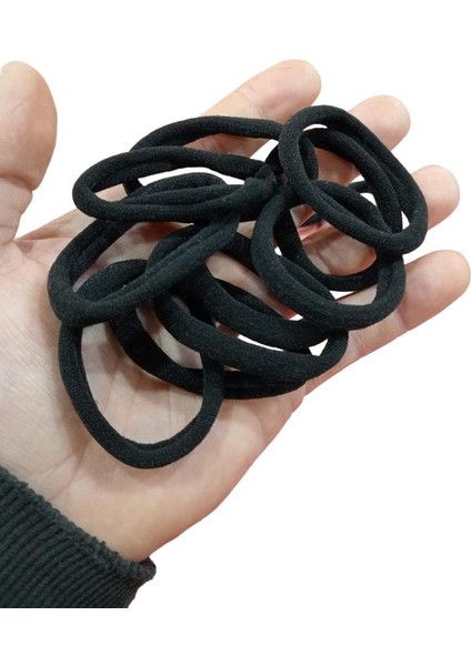 12 Adet Havlu Saç Tokası Siyah Dayanıklı Sert Esnek Lastik Kalın fiyatları