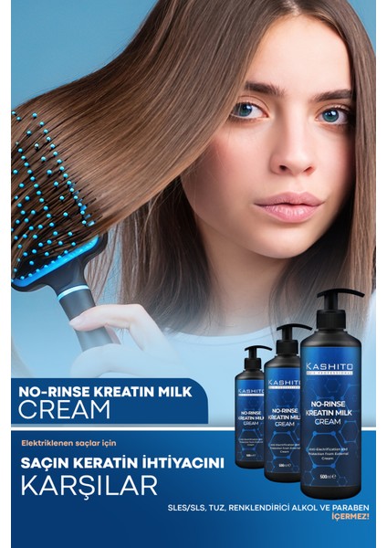 No-Rinse Keratin Milk Krem Durulanmayan Keratin Sütü 500 ml