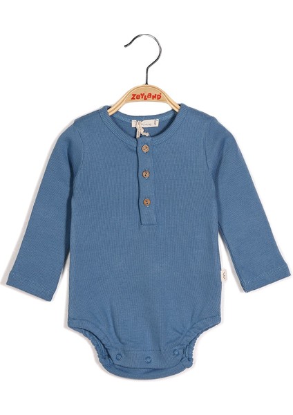 Gots Sertifikalı %100 Organik Pamuk Önden Düğmeli Erkek Body (0-4yaş) fırsatları