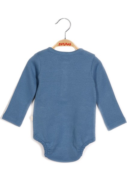 Gots Sertifikalı %100 Organik Pamuk Önden Düğmeli Erkek Body (0-4yaş) indirimleri