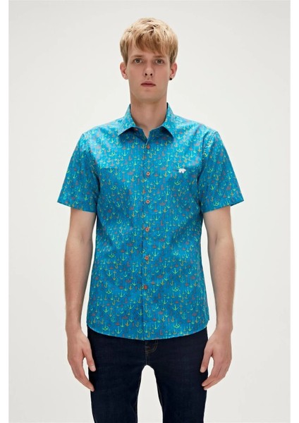 Anchor Mavi Gömlek 23.01.30.001 S - Açık Mavi10