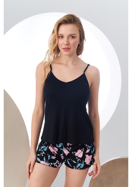 Kadın Şortlu Pijama Takımı 24165