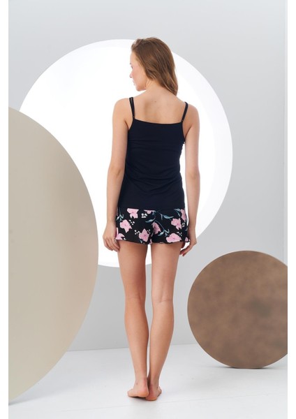 Kadın Şortlu Pijama Takımı 24165