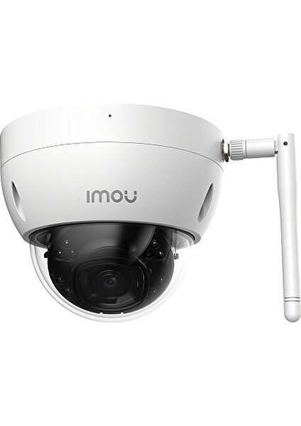 IMOU Dome Pro Dış Ortam Akıllı WiFi Kamera/3MP-Gece Görüşü-İnsan ve Araç Algılama-Ethernet Girişi-IP67-IK10-Metal Kasa-SD Kart-ONVIF-Bulut(IPC-D32MIP)