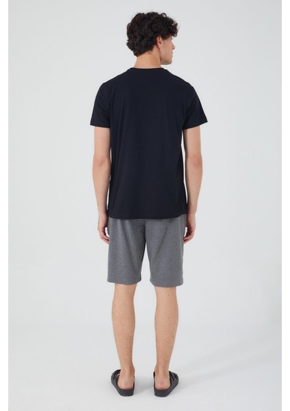 Erkek Şortlu Pijama Takım 2524-S