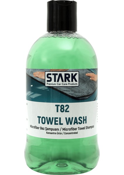 T82 Towel Wash Mikrofiber Bez Şampuanı 500ML