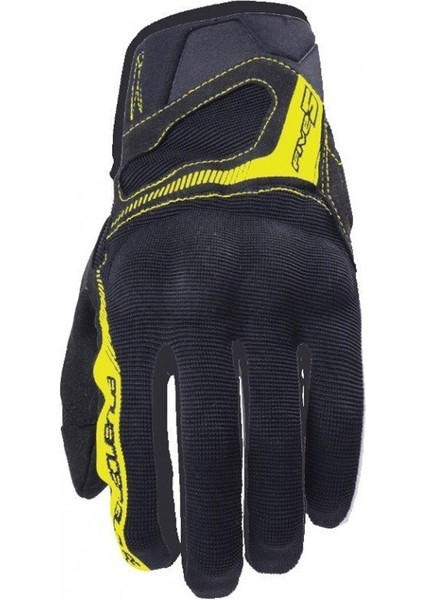 Rs3 Black-Fluo Yellow Motosiklet Eldiveni