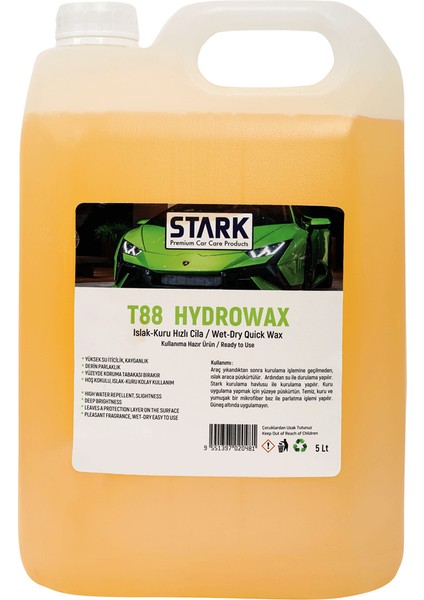 Stark Premium T88 Hydrowax Islak-Kuru Hızlı Cila 5 Lt