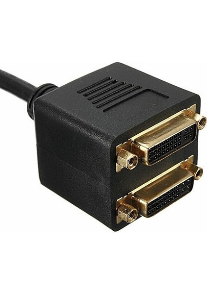 Hdmı Erkek To 2x Dvı 24+5 Dişi Çevirici Splitter Kablo