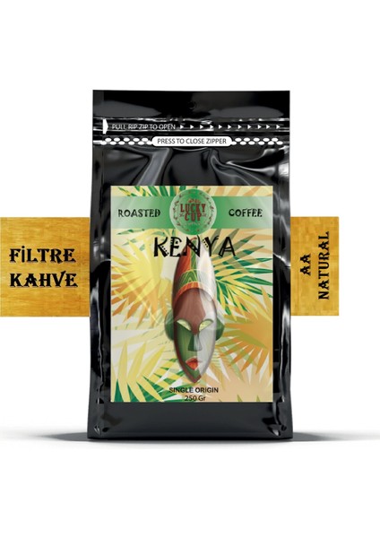 Lucky Cup Coffee Kenya Aa Yöresel Kahve 250 gr