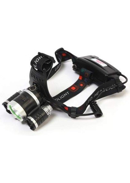 BR-5000 T6 5000 Lm 3xcree Xml-T6+2r5 LED Kafa Feneri