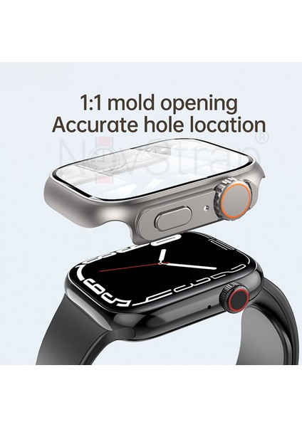 Apple Watch Se 4 5 Seri 40MM Için Apple Watch Ultra Dönüştürücü Kasa ve Ekran Koruyucu indirimleri