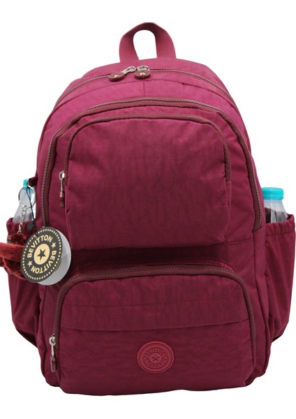 Krinkıl Su Geçirmez Kumaş Unisex Okul Sırt Çantası 6200