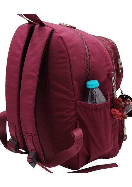 Krinkıl Su Geçirmez Kumaş Unisex Okul Sırt Çantası 6200