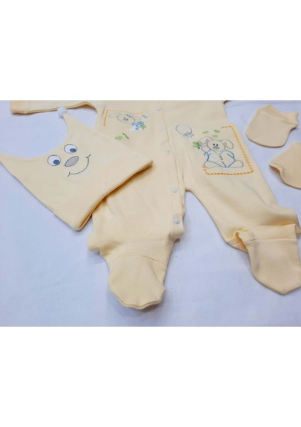 Berkaysun Tekstilden Pamuklu Bebekler Için Tulum Takımı modelleri
