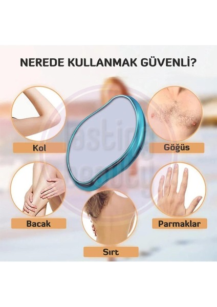 Epilasyon Aleti-Taş Acısız Tüy Dökücü Tüy Alma Silgisi Kristal Taş Tüy Alıcı Epilasyon Taş modelleri