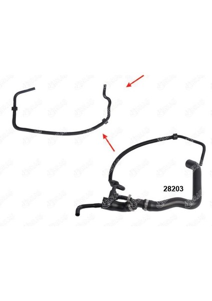 Radyatör Üst Hortumu Lt 28-35 28-46 2.tdi 96-06 2D0122101A 28162