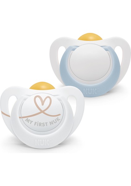 Star Kauçuk Yalancı Emzik 0-6 Ay (2'li)