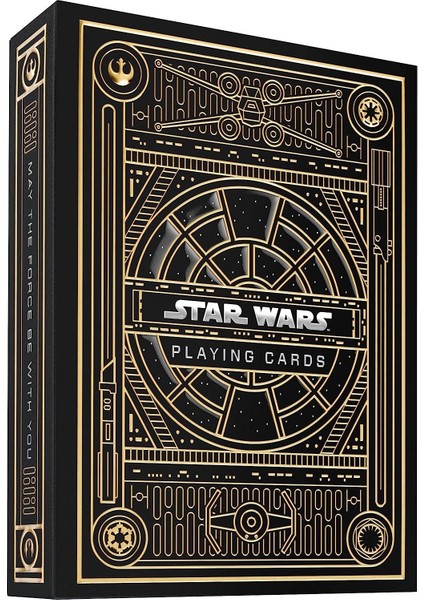 Star Wars Gold Special Edition Oyun Kağıdı Kartı Kartları Destesi Koleksiyonluk