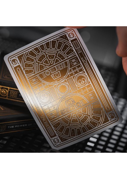 Star Wars Gold Special Edition Oyun Kağıdı Kartı Kartları Destesi Koleksiyonluk modelleri