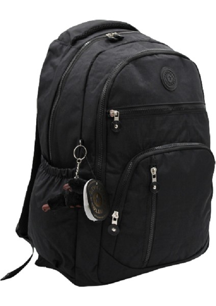 1700 Krinkıl Su Geçirmez Kumaş Unisex Okul Sırt Çantası modelleri