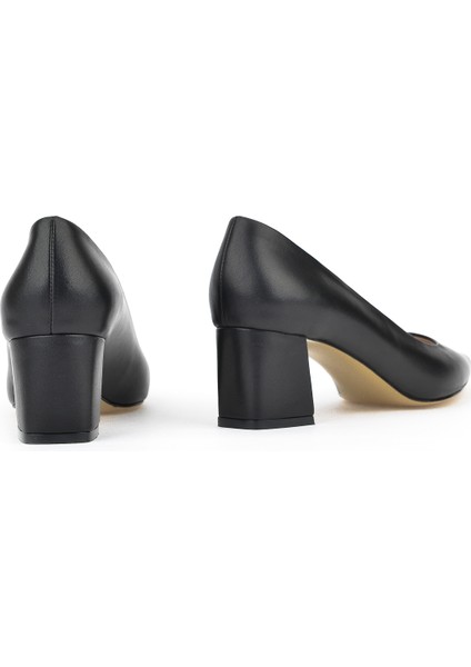 Ziya, Kadın Hakiki Deri Topuklu Ayakkabı 1311003 974 Siyah modelleri