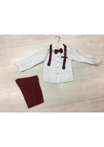 366157 Erkek Ikili Takım 2y,3y,4y Erkek - Bordo - 0-1 Yaş
