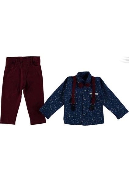 366156 Erkek Ikili Takım 2y,3y,4y Erkek - Bordo - 1-2 Yaş