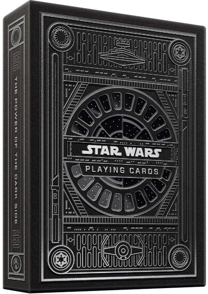 Star Wars Dark Side Silver Oyun Kağıdı Kartı Kartları Destesi Koleksiyonluk