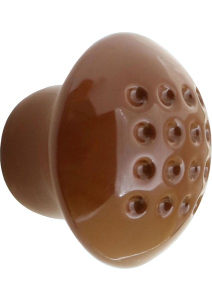 Mobilya Kulp Çekmece Dolap Kapak Kulpu Kulbu Kahverengi Metal Kulp