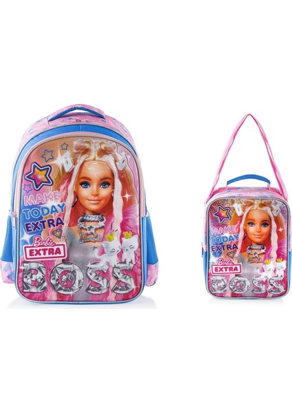 Barbıe Ilkokul Çantası Salto Boss ve Beslenme Çantası fiyatları