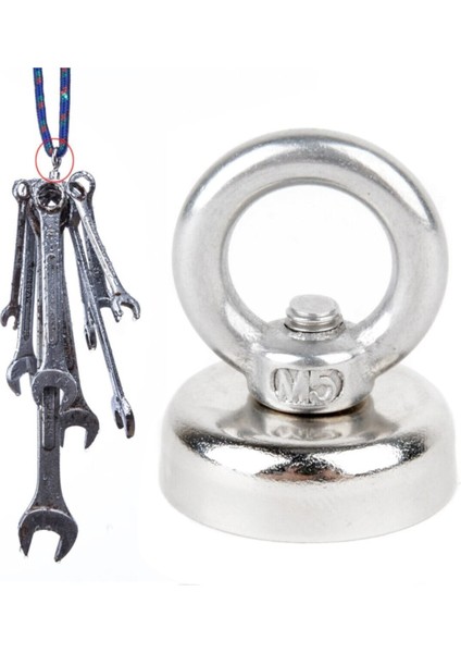 Magnet Fishing, 25MM Askılı Güçlü Neodyum Mıknatıs, Kurtarma Mıknatısı fırsatları