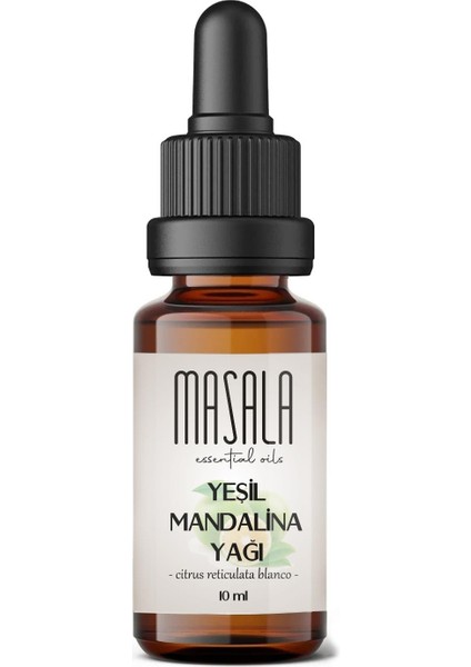 Saf Yeşil Mandalina Yağı 10 Ml. - (Green Mandarin Essential Oil)