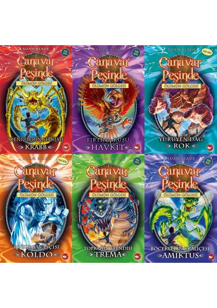 Canavar Peşinde 24-25-26-27-28-29. Kitaplar 6'lı Set