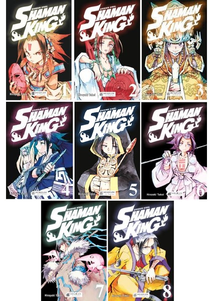 Shaman King 1 - Shaman King 2 - Shaman King 3 - Shaman King 4 - Shaman King 5 - Shaman King 6 - Shaman King 7 - Shaman King 8