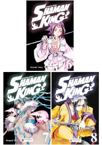 Shaman King 6 - Shaman King 7 - Shaman King 8