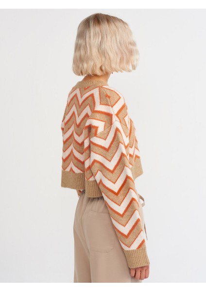 10253 B. Yaka Desenli Kazak-Y.turuncu fiyatları