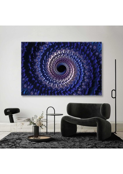 Fraktal Sanat Karmaşık Şekiller Dekor Kanvas Tablo