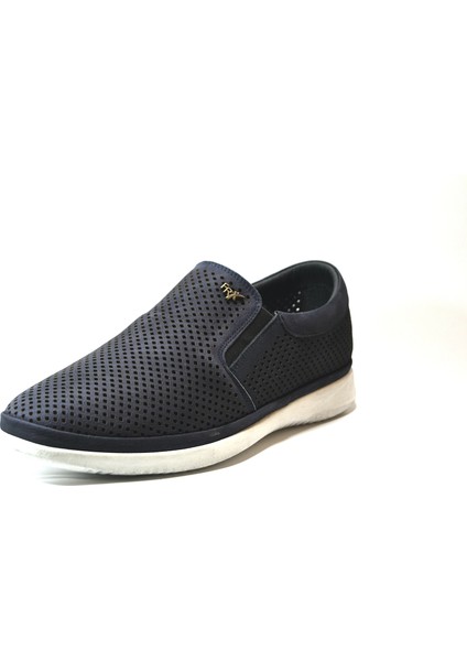 2961-2 Deri Lacivert Anatomik Günlük Casual Erkek Ayakkabı fırsatları