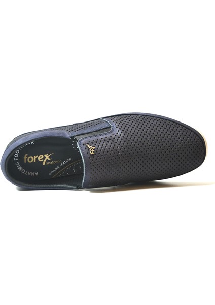 2961-2 Deri Lacivert Anatomik Günlük Casual Erkek Ayakkabı indirimleri
