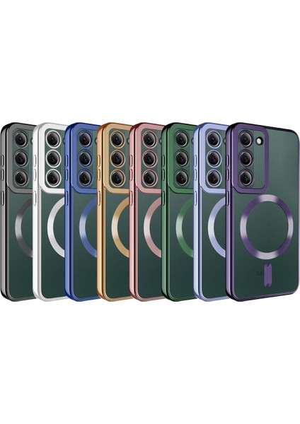 Galaxy S23 Plus Kılıf Magsafe Wireless Şarj Özellikli Zore Setro Silikon fiyatları