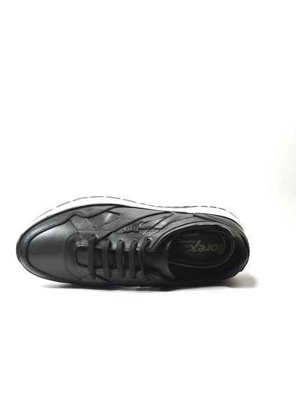 4041 Deri Siyah Bağlı Anatomik Casual Erkek Ayakkabı indirimleri