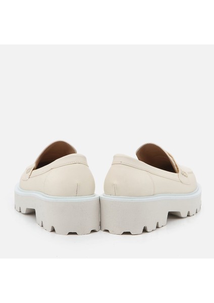 01AYH262010A400 Kemik Kadın Loafer