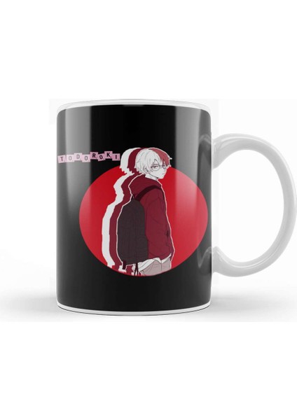 Todoroki Shoto 01 Kupa Bardak Porselen