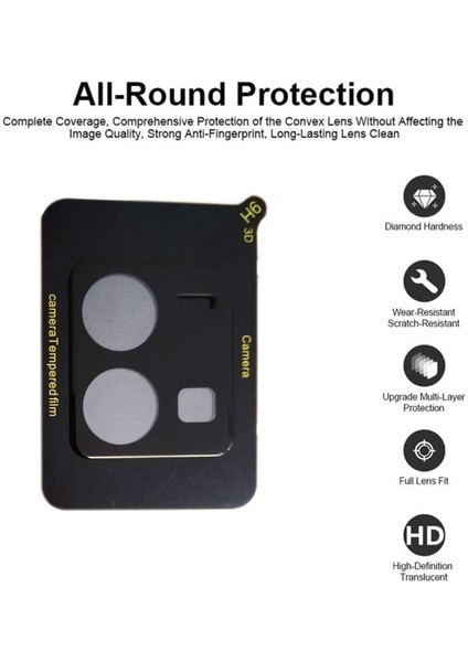 Vivo Y35 Kamera Lens Koruma Camı- Siyah fiyatları