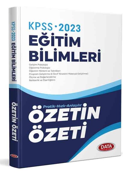 KPSS Eğitim Bilimleri Özetin Özeti