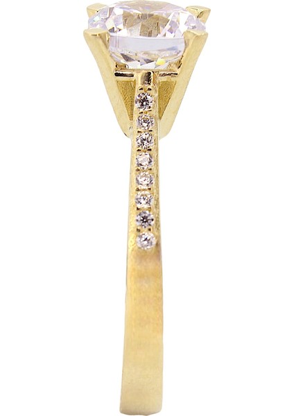 Tektaş Yüzük 14 Ayar Altın 2,60 gr OA-C11501028533