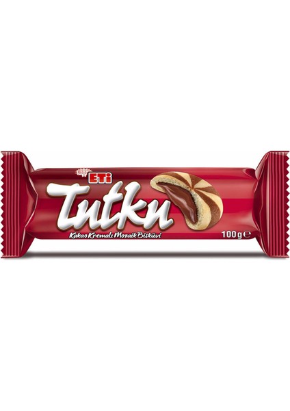 Tutku Kakao Kremalı Mozaik Bisküvi 100 G