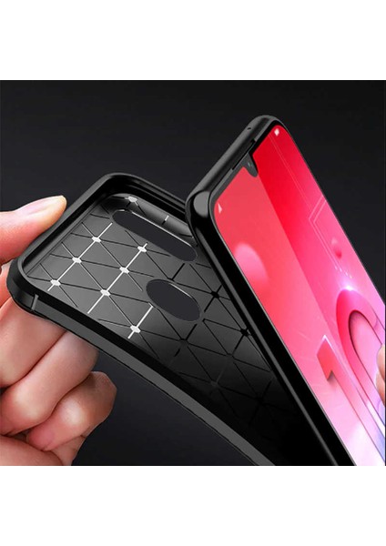 Huawei P Smart 2019 Kılıf Benzersiz Dokulu Güçlü Tutuş Hissiyatlı Tam Korumalı Kapak