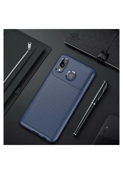 Galaxy A30 Kılıf Benzersiz Dokulu Güçlü Tutuş Hissiyatlı Tam Korumalı Kapak